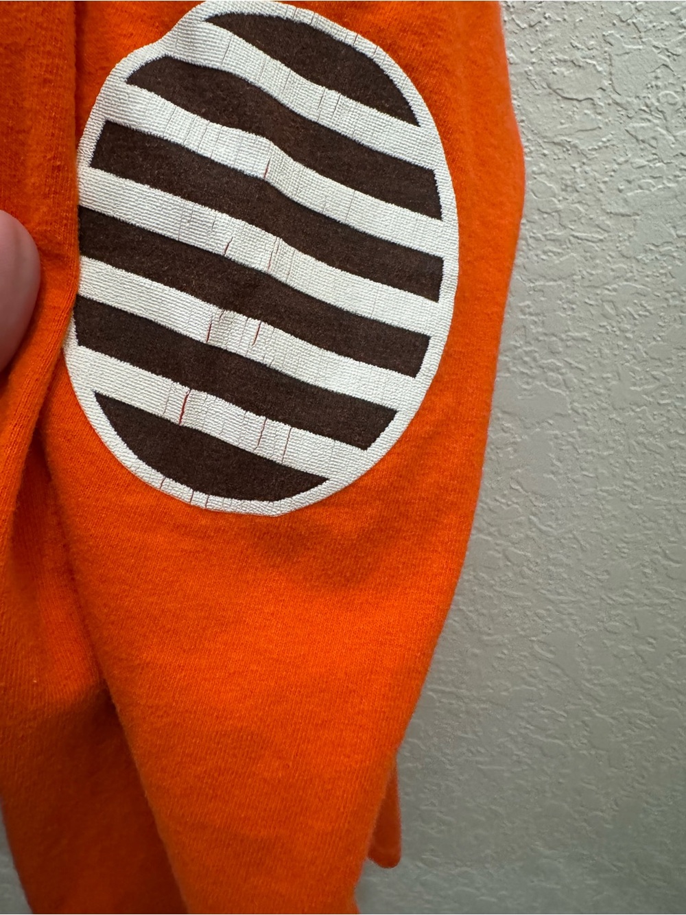 Vintage Sportswear Grunge Orange Long-Sleeve 'STATE' long sleeve M - Picture 8 of 12